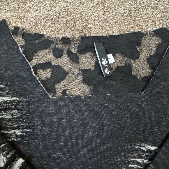 NOBLU Breakfast N Tokyo Distressed Goth Vamp Dress Thrashed Destroyed Unique USA - Picture 12 of 13